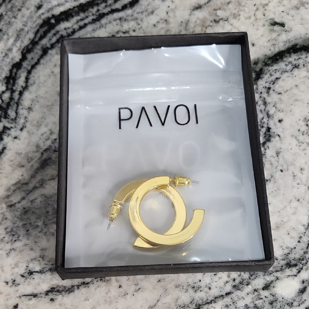 Gold Hoop Earrings